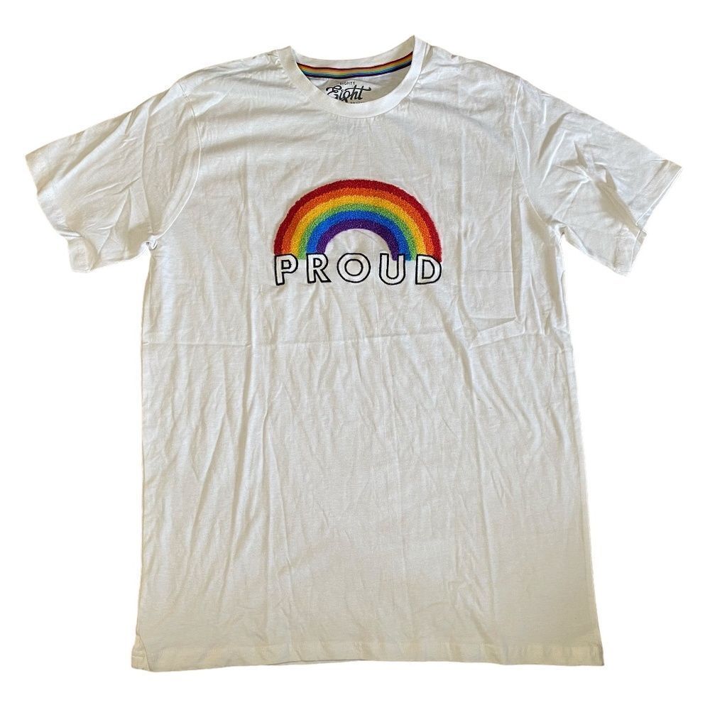 Rainbow proud LGBTQ+ pride t shirt